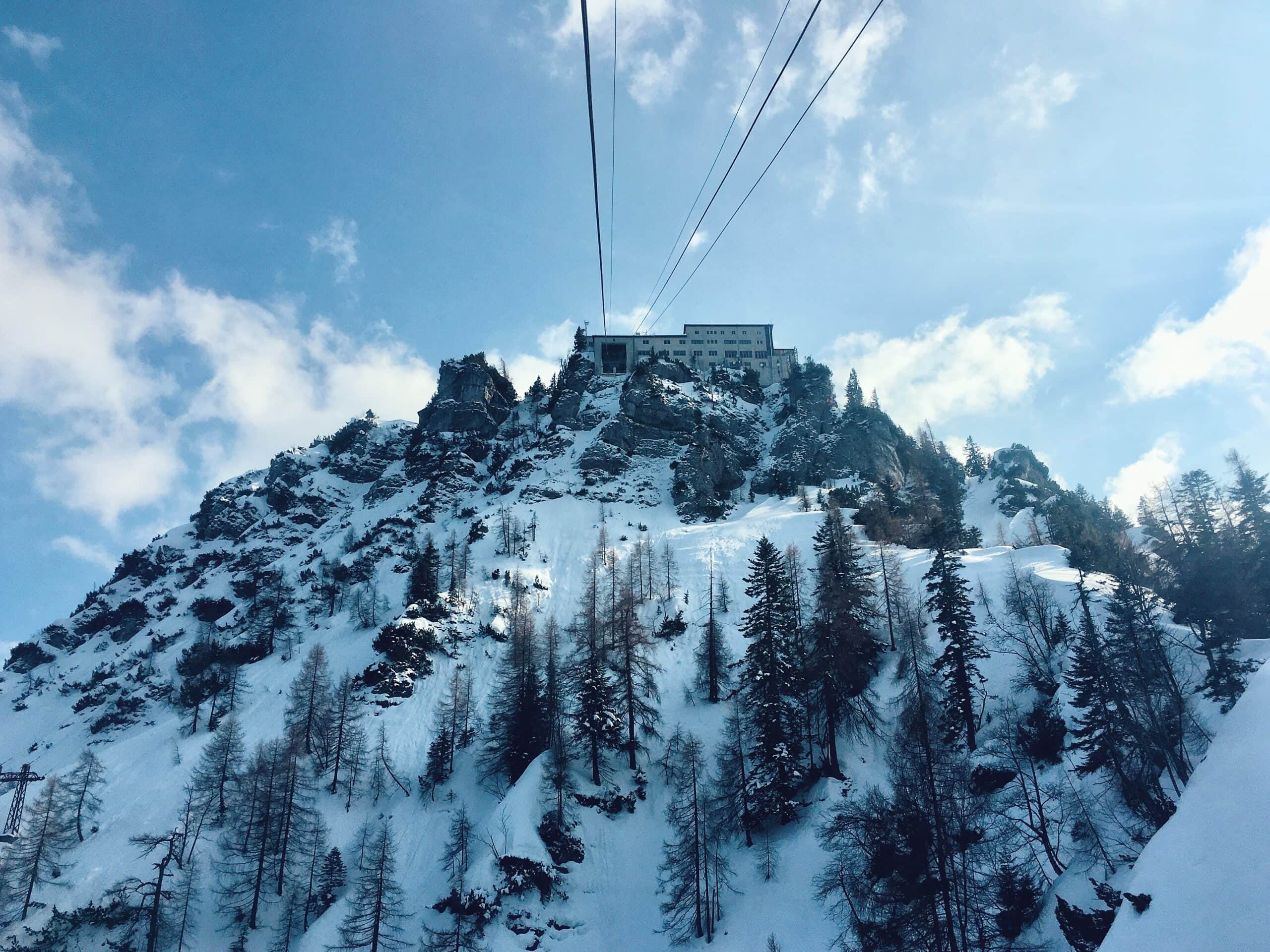 Bergstation Predigtstuhl Winter